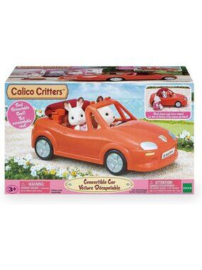 Calico Critters Convertible Car Toy Vehicle NIB (Critters not included)